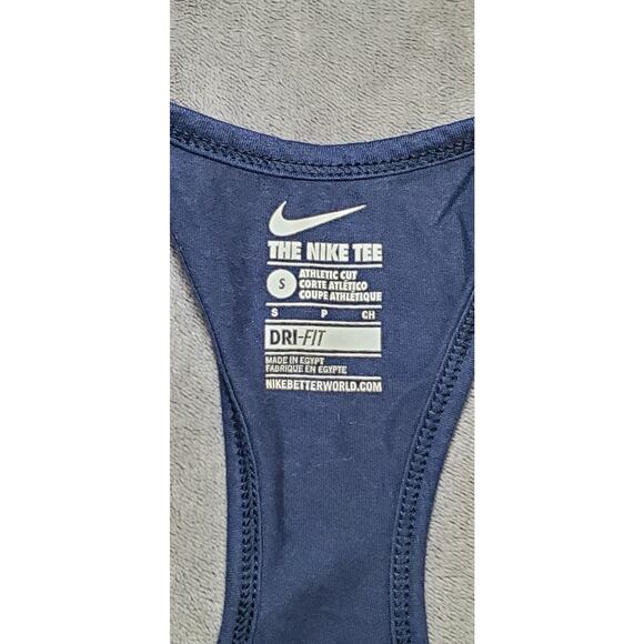 Nike USA Olympic Team Sz S Shirt Womens Blue Dri-FIT Tank Top Olympics C17-70 - Picture 5 of 10